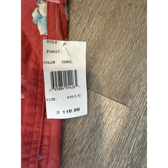 HENRY COTTONS Womens Pants Trousers Size W38 L32 Colorful Floral Button Fly  NWT - Picture 9 of 14